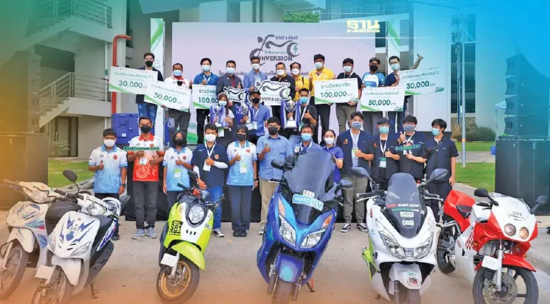 EVAT x EGAT หนุนดัดแปลงมอเตอร์ไซค์ไฟฟ้า EV ต่อยอดธุรกิจ