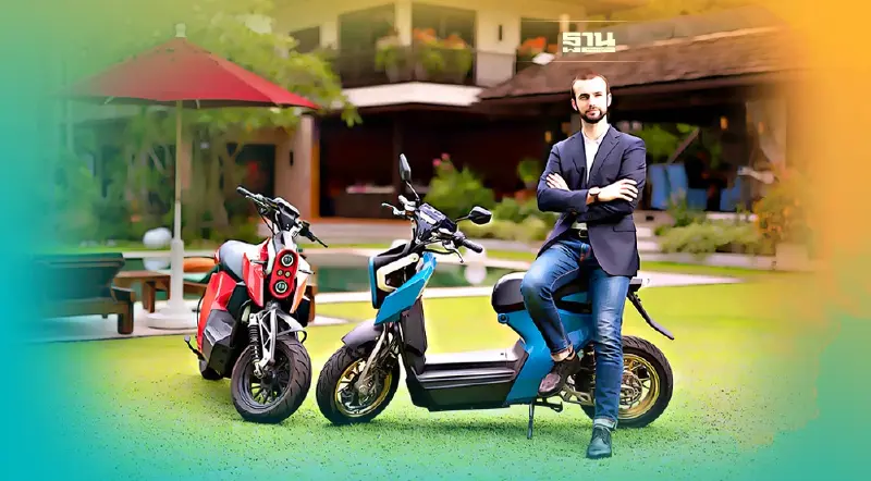 ทายาทรุ่น 3 ลัมโบร์กีนี ผนึกสตาร์ทอัพไทยบุกตลาดมอเตอร์ไซด์ไฟฟ้า“Iso”