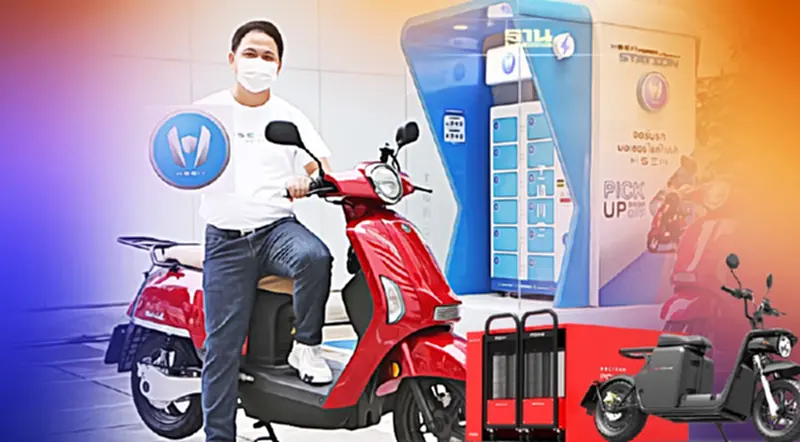 มอเตอร์ไซค์ EV H SEM ดันแคมเปญ ดึง‘ไรเดอร์’เช่ายาว ETRAN เปิดตัวรุ่นใหม่ มอเตอร์ไซค์ EV H SEM ดันแคมเปญ ดึง‘ไรเดอร์’เช่ายาว ETRAN เปิดตัวรุ่นใหม่