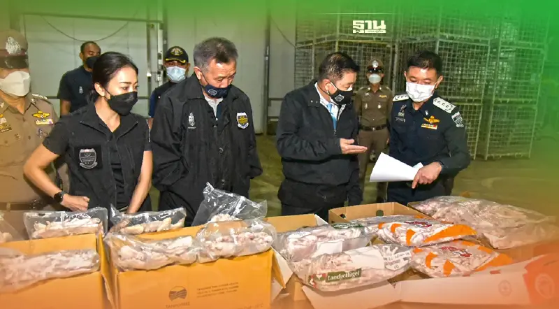 DSI จับสินค้าลักลอบหนีภาษีประเภทเนื้อสัตว์ มูลค่าความเสียหายกว่า 250 ล้าน