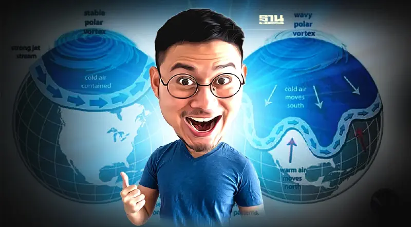 สาเหตุ 'อุณหภูมิลด - อากาศหนาววันนี้'  ชวนรู้จัก ปรากฏการณ์ Polar Vortex