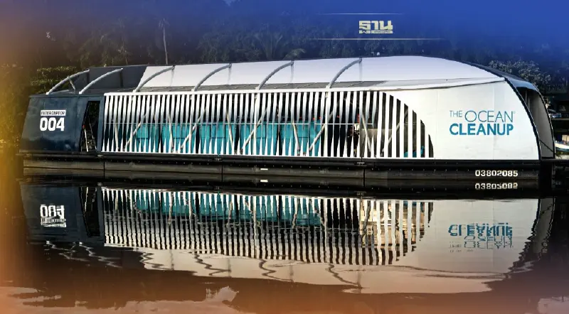 The Ocean Cleanup ส่งนวัตกรรม Interceptor ดักจับขยะบนผิวน้ำ ก่อนไหลสู่ทะเล
