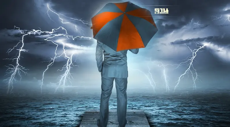 ประกาศกรมอุตุฯฉบับ 7 ไทยตอนบนอากาศแปรปรวน อุณหภูมิลด ภาคใต้ฝนตกหนัก