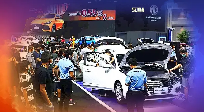 มอเตอร์โชว์ 2022 ตุนยอดจองรถยนต์ 31,896 คัน โตโยต้า นำโด่ง