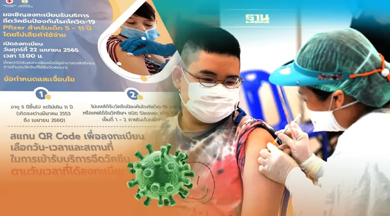 เช็คด่วน! รพ.จุฬาลงกรณ์ เปิดลงทะเบียนฉีดวัคซีนเด็ก 5-11 ปี