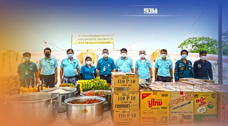 “ป่อเต็กตึ๊ง”ทำพิธีเซ่นไหว้ดวงวิญญาณไร้ญาติเนื่องในเทศกาลเช็งเม้ง2565