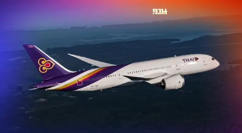 โบอิ้ง787-8 "การบินไทย" ยางระเบิด ขณะลงจอดสนามบินใน"อินเดีย"