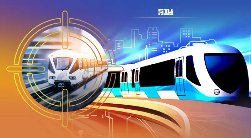 นับถอยหลัง 7 ปี 'รถไฟฟ้ารางคู่ Light Rail บางนา-สุวรรณภูมิ' เปิดให้บริการ