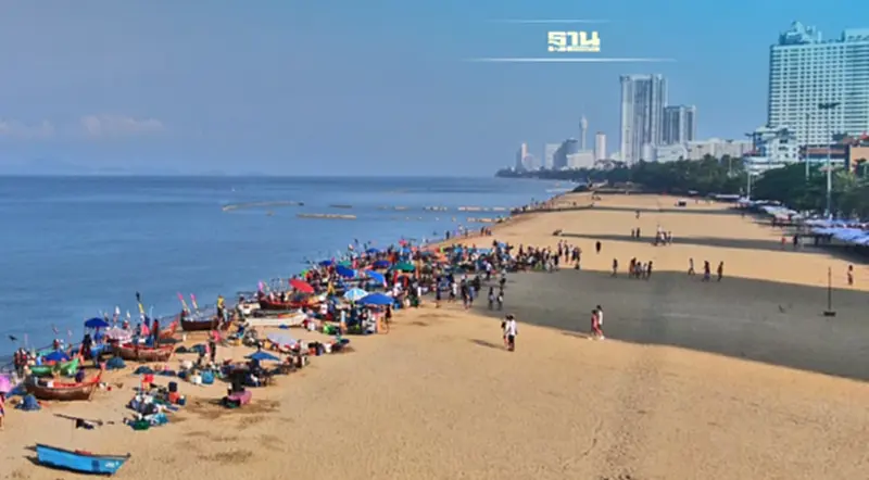 กรมเจ้าท่าเสริมทรายชายหาดจอมเทียน กระตุ้นท่องเที่ยว กรมเจ้าท่าเสริมทรายชายหาดจอมเทียน กระตุ้นท่องเที่ยว