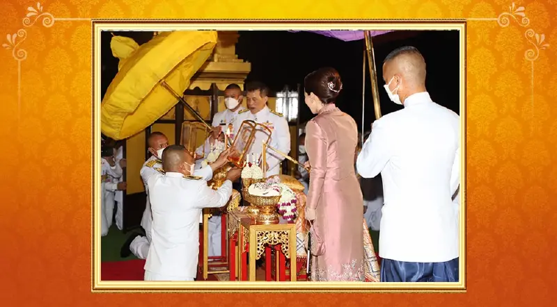 ในหลวง-พระราชินี ทรงบำเพ็ญพระราชกุศลถวายสมเด็จพระบูรพมหากษัตริยาธิราช