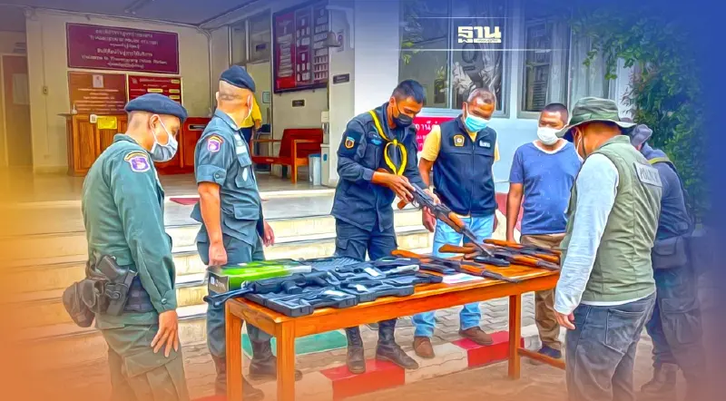 แกะกล่องตะลึง บริการส่งด่วน"อาก้า 5 กระบอก" ที่แม่ระมาด-ท่าสองยาง  