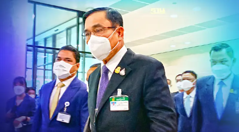 นายกฯ ยิ้มแย้มเข้าสภาร่วมอภิปรายงบประมาณ 66 กำชับส.ส. “ช่วยกันนะ” นายกฯ ยิ้มแย้มเข้าสภาร่วมอภิปรายงบประมาณ 66 กำชับส.ส. “ช่วยกันนะ”