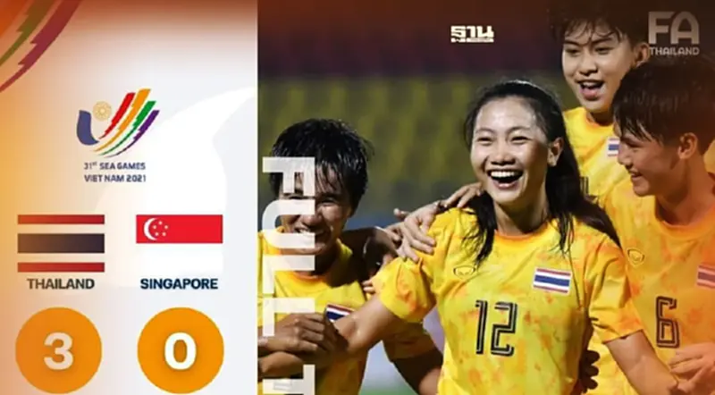 ผลบอลซีเกมส์ล่าสุด ทัพชบาแก้วทีมชาติไทย เอาชนะ สิงคโปร์ ผลบอลซีเกมส์ล่าสุด ทัพชบาแก้วทีมชาติไทย เอาชนะ สิงคโปร์