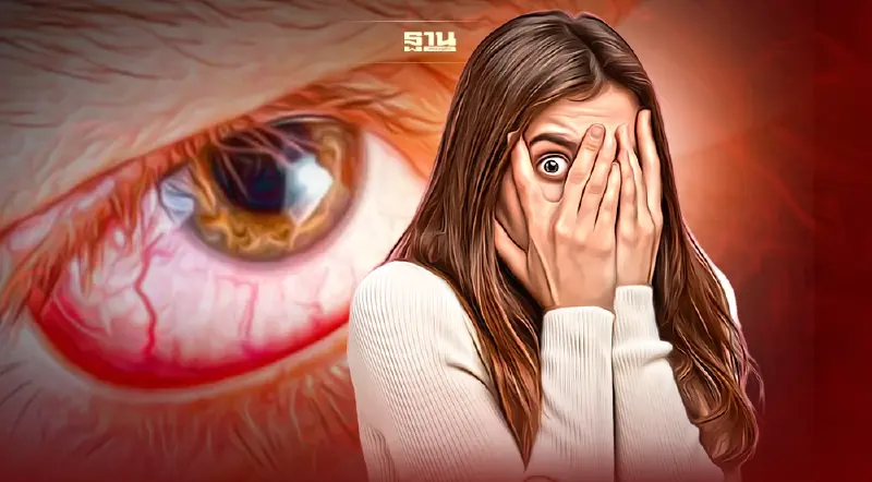 เตือนระวัง"โรคตาแดง"ระบาดหนักในหน้าฝน เช็กสาเหตุอาการ วิธีป้องกัน