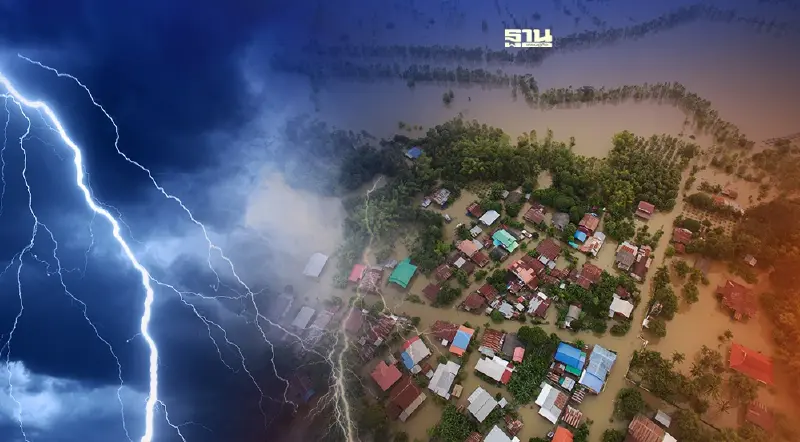 เตือน 38 จังหวัด เสี่ยงน้ำท่วมฉับพลัน น้ำไหลหลาก ช่วง 19-23  พ.ค