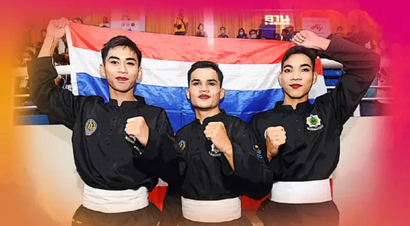 เฮ ซีเกมส์2022 ทัพนักกีฬาไทย คว้าเหรียญทองแรกจากกีฬา"ปันจักสีลัต" เฮ ซีเกมส์2022 ทัพนักกีฬาไทย คว้าเหรียญทองแรกจากกีฬา"ปันจักสีลัต"