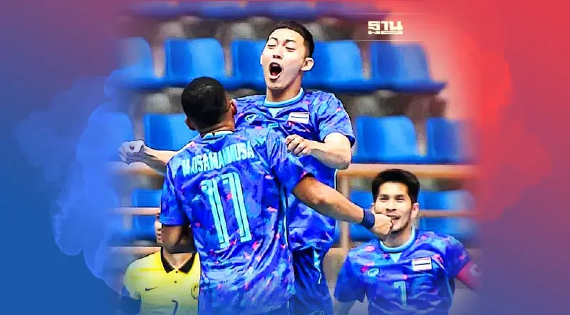 ฟุตซอลซีเกมส์ 2021 ทีมชาติไทย พบ อินโดนีเซีย ถ่ายทอดสดกี่โมง เช็คที่นี่