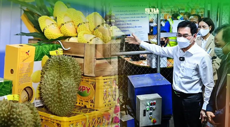 "พาณิชย์"ช่วยชาวสวนผู้ส่งออก ส่งผลไม้สดใหม่ขึ้นเครื่องบินตรงสู่ตลาดจีน