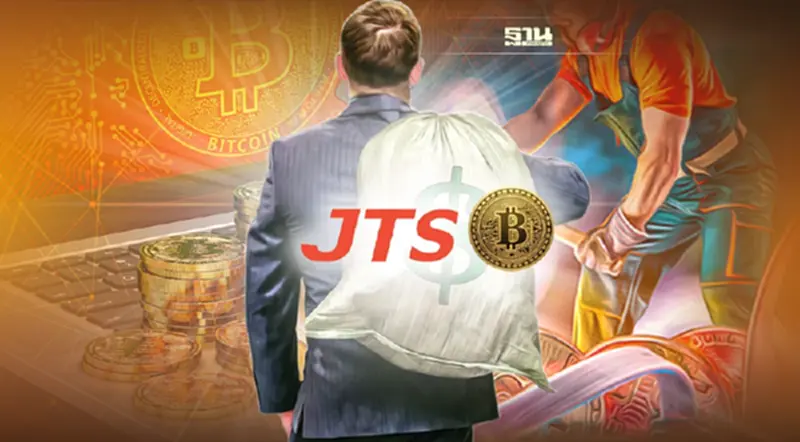 JTS ทำกำไรQ1/65 ยอด 96 ล้าน โชว์รายได้เหมืองขุดบิทคอยน์โตเบิ้ล JTS ทำกำไรQ1/65 ยอด 96 ล้าน โชว์รายได้เหมืองขุดบิทคอยน์โตเบิ้ล