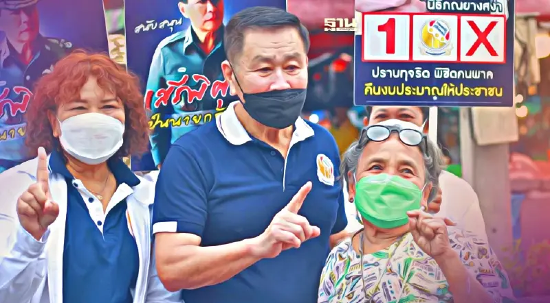 "เสรีพิศุทธ์” นำทีมหาเสียง มั่นใจคนราชบุรีอยากเปลี่ยนรัฐบาล