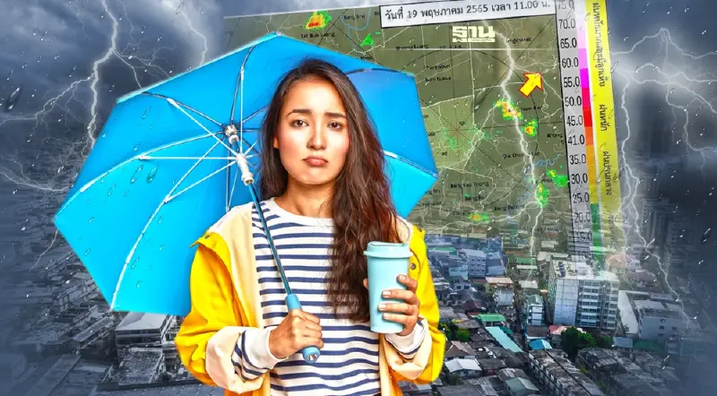 เรดาร์กทม.ตรวจพบกลุ่มฝน แนวโน้มเพิ่มขึ้น จังหวัดไหนบ้าง อัพเดทที่นี่