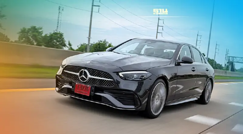 รีวิว Mercedes Benz C-Class 2022 ดีเซล C220d AMG Dynamic เนียน จิบนํ้ามัน รีวิว Mercedes Benz C-Class 2022 ดีเซล C220d AMG Dynamic เนียน จิบนํ้ามัน