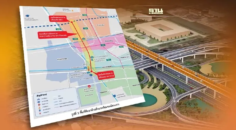 ทล.เวนคืนผ่า 4 อำเภอ3จังหวัดตัดถนนเชื่อมพุทธมณฑลสาย 4 -มอเตอร์เวย์ บางใหญ่