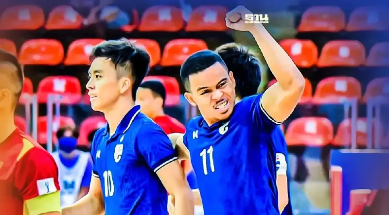 โปรแกรมถ่ายทอดสดฟุตซอล ทีมชาติไทย ซีเกมส์ 2022 ที่เวียดนาม