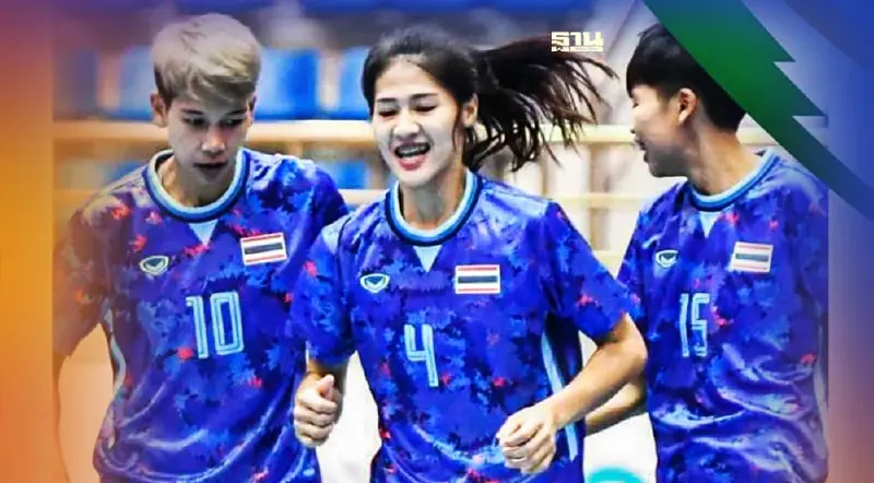 ถ่ายทอดสดซีเกมส์วันนี้!ฟุตซอลหญิงทีมชาติไทย ลุ้นเหรียญทอง พบ เวียดนาม