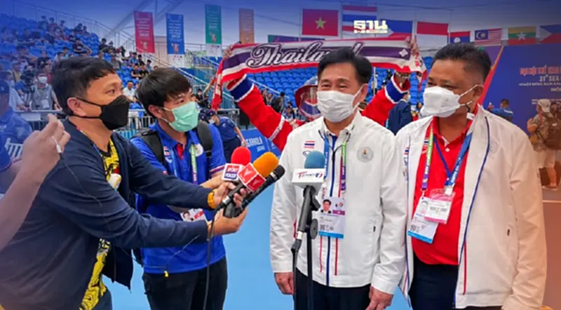 “สุชัย”ปลื้มกีฬาเทนนิสไทยคว้าแล้ว 2 เหรียญทอง ในกีฬาซีเกมส์ ที่เวียดนาม “สุชัย”ปลื้มกีฬาเทนนิสไทยคว้าแล้ว 2 เหรียญทอง ในกีฬาซีเกมส์ ที่เวียดนาม