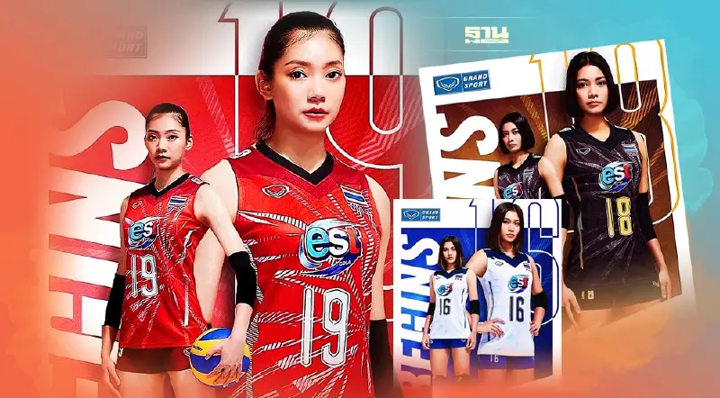 เสื้อวอลเลย์บอลทีมชาติไทย 2022 ตำนานบทใหม่วงการตบลูกยาง