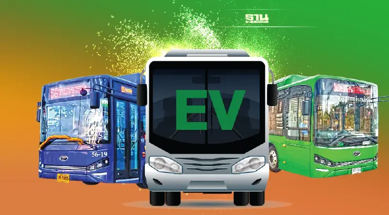 ขสมก. จ่อออกทีโออาร์ จ้างรถโดยสารอีวี 1,000 ล้าน บริการคน กทม.