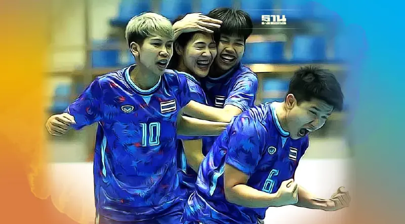 ป้องกันแชมป์ซีเกมส์สำเร็จ ทีมฟุตซอลหญิงไทยเอาชนะเวียดนาม