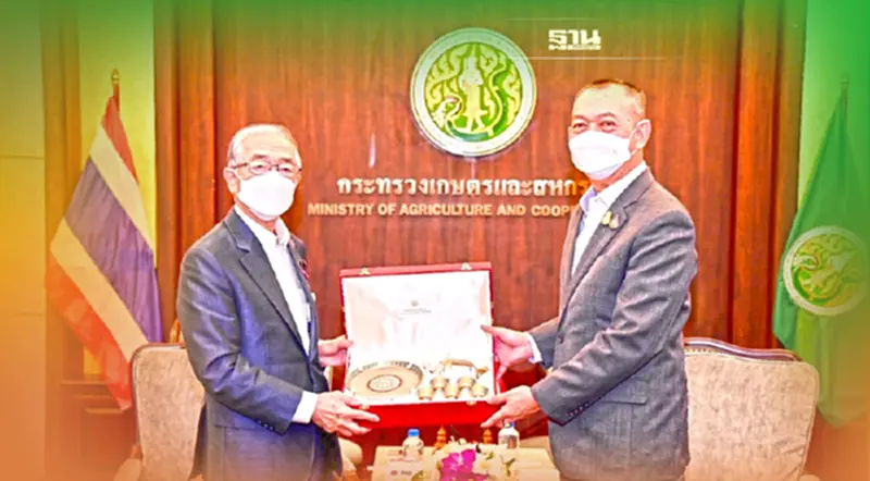 ดันส่งออกสินค้าเกษตร "ไทย-ญี่ปุ่น" พุ่ง 1.3 แสนล้านบาท ดันส่งออกสินค้าเกษตร "ไทย-ญี่ปุ่น" พุ่ง 1.3 แสนล้านบาท