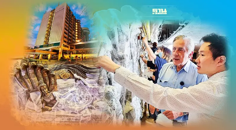 โรงแรมนารายณ์ จ่อย้าย 'องค์นารายณ์บรรทมสินธุ์' ครั้งแรกในรอบ 54 ปี