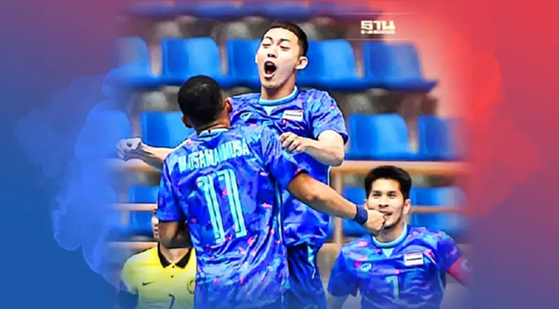 ผลฟุตซอลซีเกมส์ 2021 ทีมชาติไทย ชนะ มาเลเซีย ผลฟุตซอลซีเกมส์ 2021 ทีมชาติไทย ชนะ มาเลเซีย