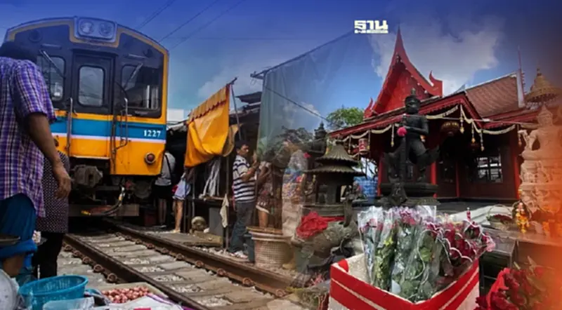 นั่งรถไฟเที่ยว วัดจุฬามณี ตลาดร่มหุบ อัมพวา ไปเช้า เย็นกลับ ทำยังไง นั่งรถไฟเที่ยว วัดจุฬามณี ตลาดร่มหุบ อัมพวา ไปเช้า เย็นกลับ ทำยังไง