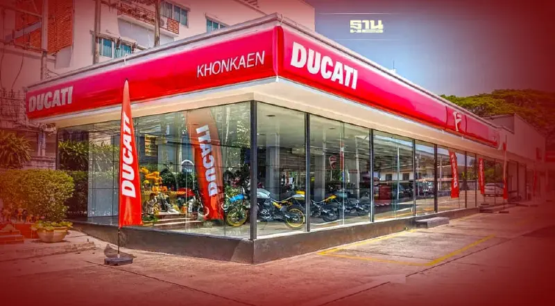 ดูคาติ บุกตลาดบิ๊กไบค์ภาคอีสาน เปิดโชว์รูมแห่งที่ 7 สาขาขอนแก่น