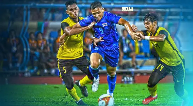 ผลบอลซีเกมส์ ทีมชาติไทย เหลือ10คน แพ้มาเลเซีย ส่วน ลาว เสมอ สิงคโปร์