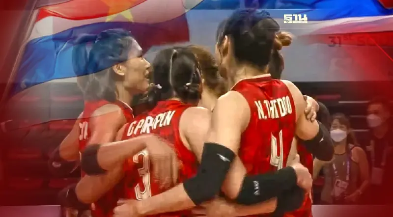 เฮ ผลวอลเลย์บอลหญิงซีเกมส์ ไทย ชนะ เวียดนาม คว้าเหรียญทองสมัยที่15