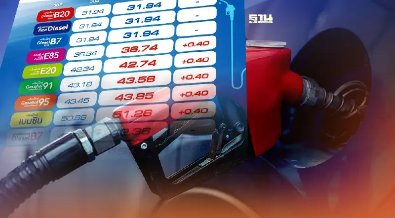 ราคาน้ำมันพรุ่งนี้บางจาก OR ปรับขึ้นเบนซิน แก๊สโซฮอล์ 40 สตางค์ต่อลิตร