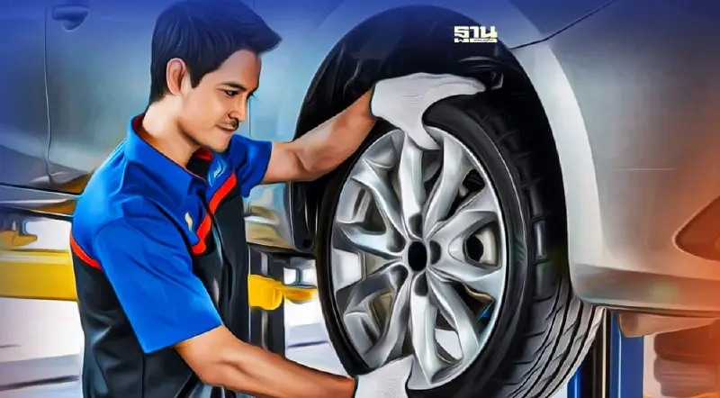 แนะเทคนิค 5 ข้อดูแลยางรถยนต์รับหน้าฝน