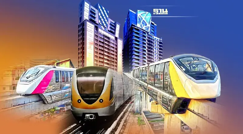 เร่งสปีดสร้างรถไฟฟ้า 3 สาย 2.45 แสนล้าน