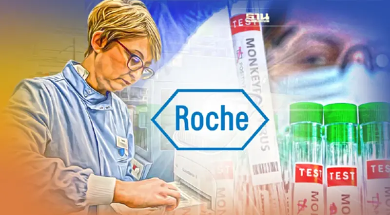 "โรช" พัฒนาชุดตรวจไวรัสฝีดาษลิงแบบ PCR หลังระบาดลุกลามใน 19 ประเทศ "โรช" พัฒนาชุดตรวจไวรัสฝีดาษลิงแบบ PCR หลังระบาดลุกลามใน 19 ประเทศ