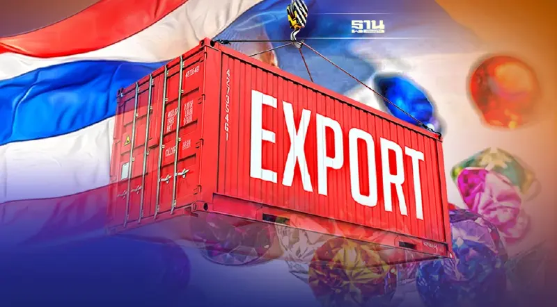 สินค้าฟุ่มเฟือยโตต่อเนื่อง  3เดือนไทยส่งออกอัญมณีฯเพิ่ม39.96%