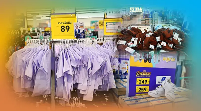 ชุดนักเรียนราคาถูกมีจริง ผู้ปกครองปลื้ม “พาณิชย์ ลดราคา Back To School” ชุดนักเรียนราคาถูกมีจริง ผู้ปกครองปลื้ม “พาณิชย์ ลดราคา Back To School”