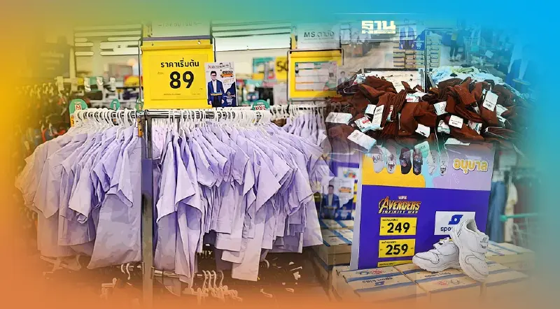 ชุดนักเรียนราคาถูกมีจริง  ผู้ปกครองปลื้ม “พาณิชย์ ลดราคา Back To School”