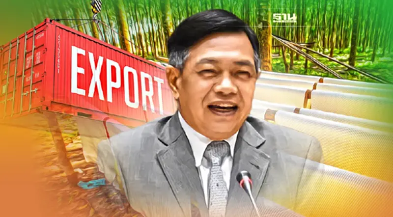 กระทรวงเกษตรฯ มั่นใจส่งออกยางพาราปีนี้ทะลุ 4 ล้านตัน ยึดแชมป์ยาวตลาดจีน กระทรวงเกษตรฯ มั่นใจส่งออกยางพาราปีนี้ทะลุ 4 ล้านตัน ยึดแชมป์ยาวตลาดจีน