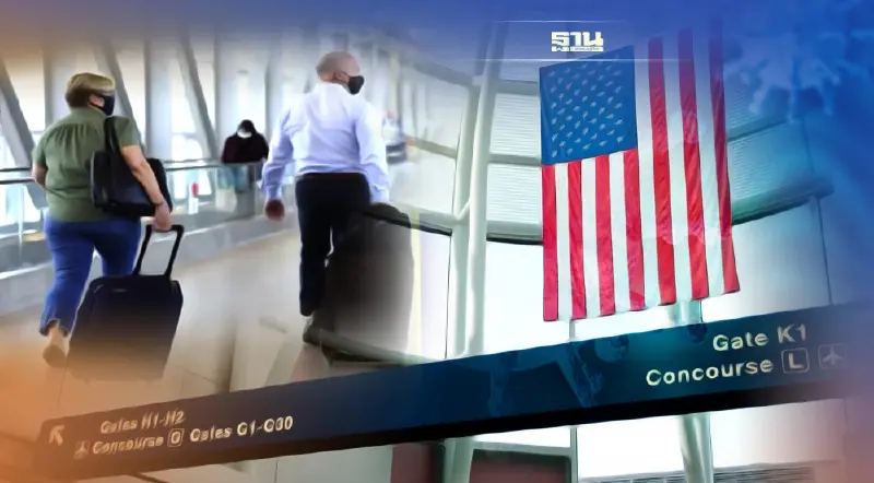 สหรัฐยกเลิกคำสั่งตรวจโควิดผู้เดินทางเข้าประเทศโดยเครื่องบิน มีผล 12 มิ.ย.