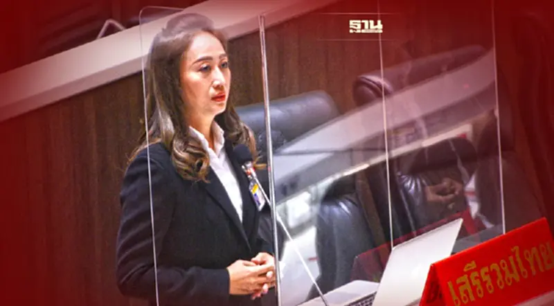 "นภาพร" ถาม “ประยุทธ์” ลดซื้ออาวุธ แต่ทำไม "งบ 66" งอกที่งานก่อสร้างกองทัพ "นภาพร" ถาม “ประยุทธ์” ลดซื้ออาวุธ แต่ทำไม "งบ 66" งอกที่งานก่อสร้างกองทัพ